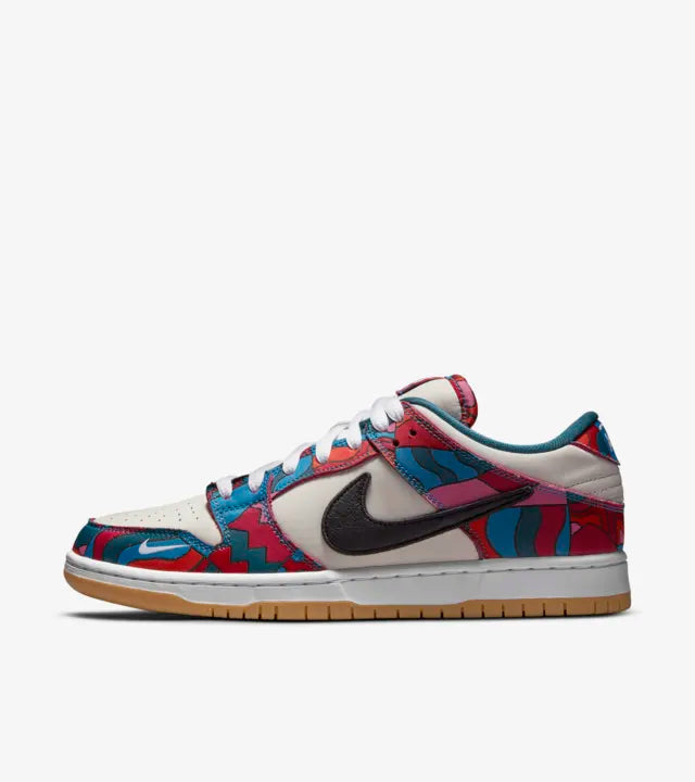 SB Parra Dunk Low Pro Abstract Art