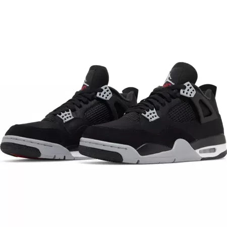 Air Jordan 4 Retro Black Canvas