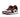 The red upper of the Air Jordan 1 Mid Gym Red Black Toe contrasts with the black toe box, collar, and Swoosh. Both durability and an opulent feel are provided by its superior leather structure, available at Cop Underdog In-store and ready to ship.