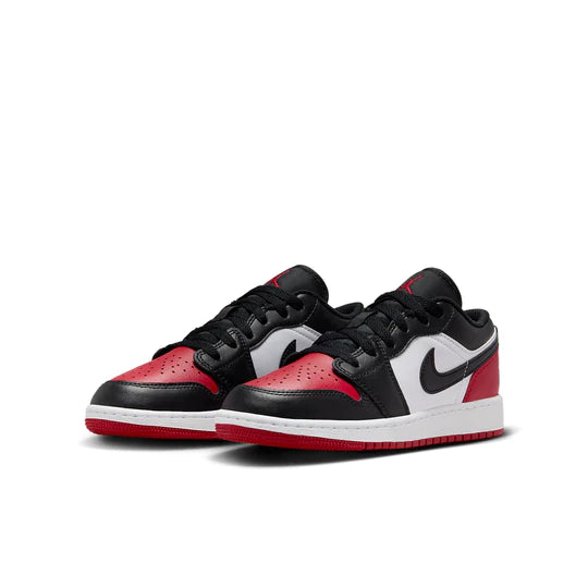 Nike Air Jordan 1 Low Bred Toe 2.0(GS)