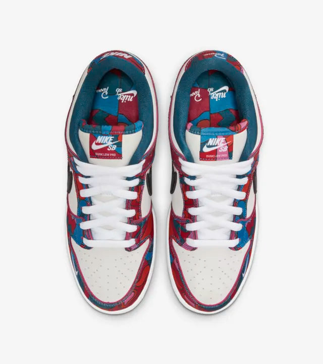 SB Parra Dunk Low Pro Abstract Art