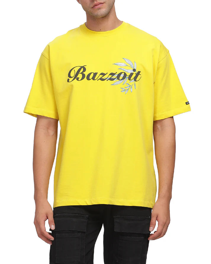 This Humming 2.0 Oversized Tee (Yellow) is a 240GSM cotton oversized tee featuring a distinct sparrow design that stands out with textured detail, available at Cop Underdog In-store and ready to ship.