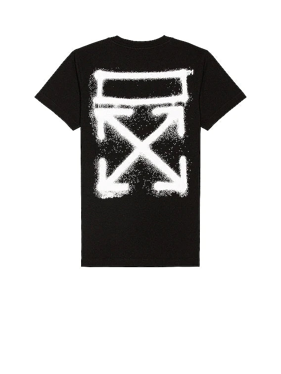 Off-White Spray Marker White Regular Fit Tee