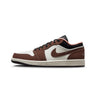 The Jordan 1 Low Mocha features right pink lining contrasts with dark black Durabuck collars on the inside. The finishing touch is a subtle Air Jordan 1 Wings logo on the heel wrap, available at Cop Underdog In-store and ready to ship.