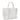 Goyard Goyardine White St. Louis GM Tote Bag Palladium Hardware
