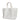 Goyard Goyardine White St. Louis GM Tote Bag Palladium Hardware