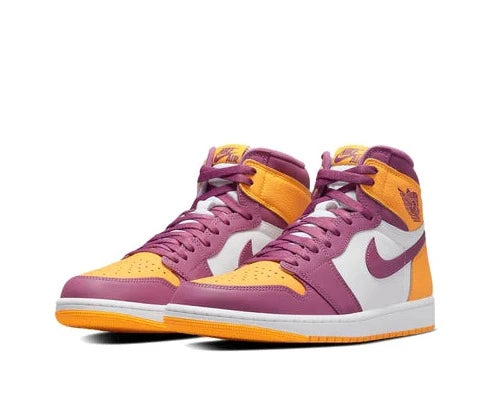 Nike Air Jordan 1 High Brotherhood - University Gold/Light Bordeaux