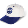 Stylish White and Blue snapback cap made with premium materials made to rock on all occasions, available at Cop Underdog In-store and ready to ship.