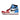The Jordan 1 Retro High Fearless UNC Chicago (Blue and Red) edition blends University Blue and Gym Red on the upper with Black/Gold on the jewelled Wings logo, staying faithful to the original three patent leather colorways on the Air Jordan 1, available at Cop Underdog In-store and ready to ship.