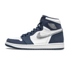 This Air Jordan 1 High CO.JP Midnight (Navy) dressed in white tumbled leather, navy suede overlays, and a silver Swoosh, the Jordan 1 CO.JP Midnight Navy holds many of the same attributes as the OG, available at Cop Underdog In-store and ready to ship.