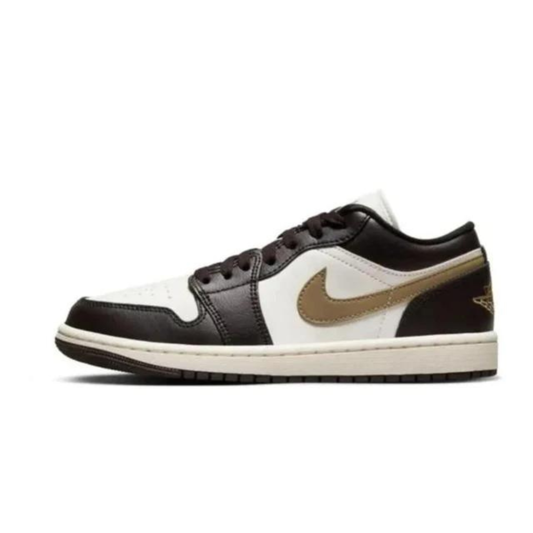 Wmns Air Jordan  1 Low  'Shadow Brown /Brown Kelp-Sail'