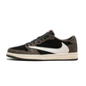 This AJ 1 Low Travis Scott Mocha features a black upper with dark brown overlays and red accents on the branding. Much like the Air Jordan 1 High Travis Scott, La Flame added his signature backwards Swoosh logo on the lateral side, available at Cop Underdog In-store and ready to ship. 