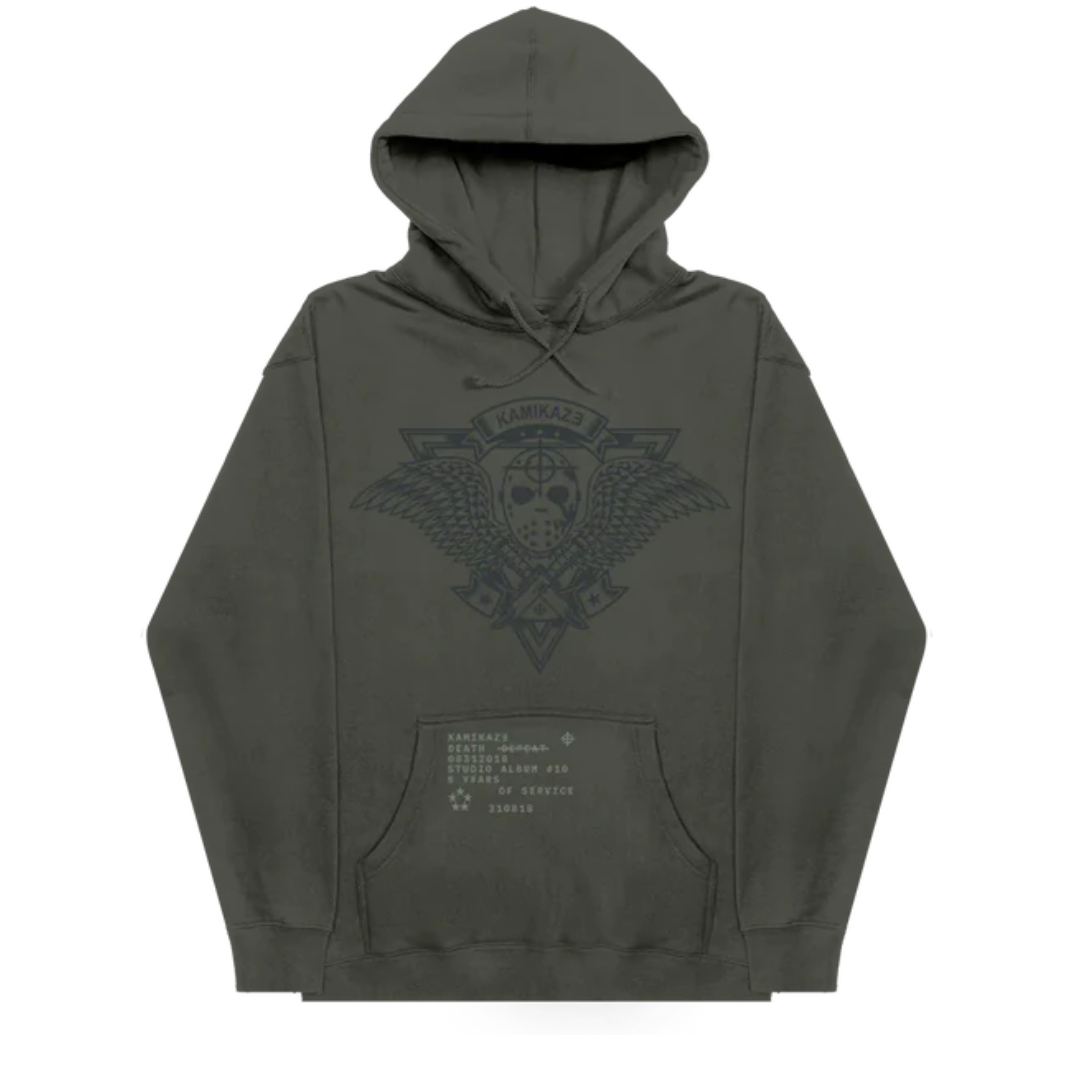 Kamikaze green hoodie sale