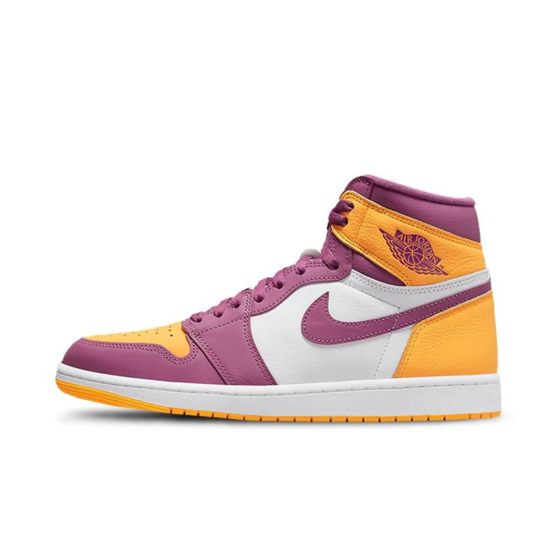 Nike Air Jordan 1 High Brotherhood - University Gold/Light Bordeaux