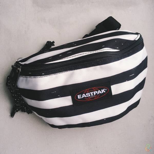 Eastpak Springer Stripe-It Black Bum Bag