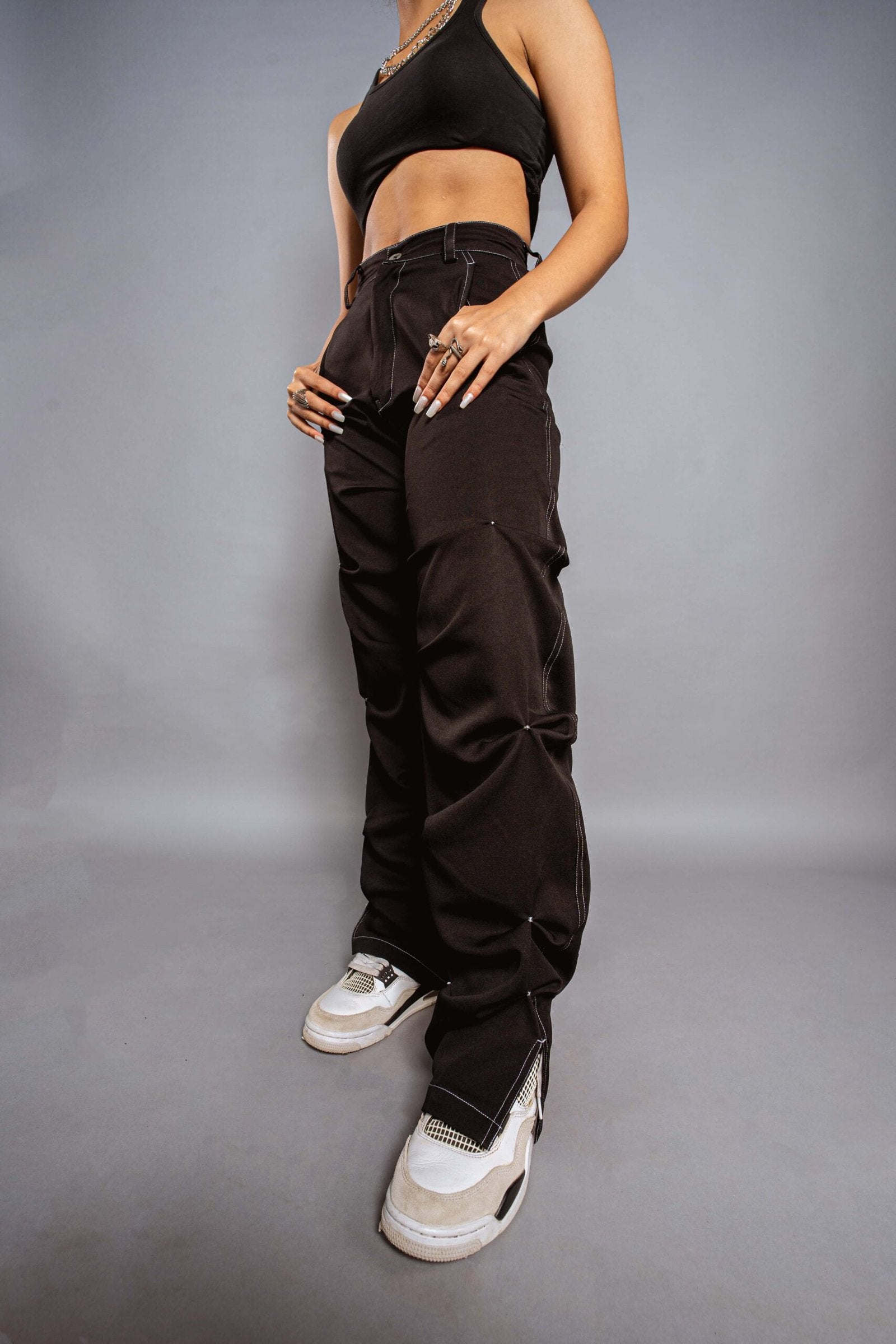 Draped Waterfall Pants
