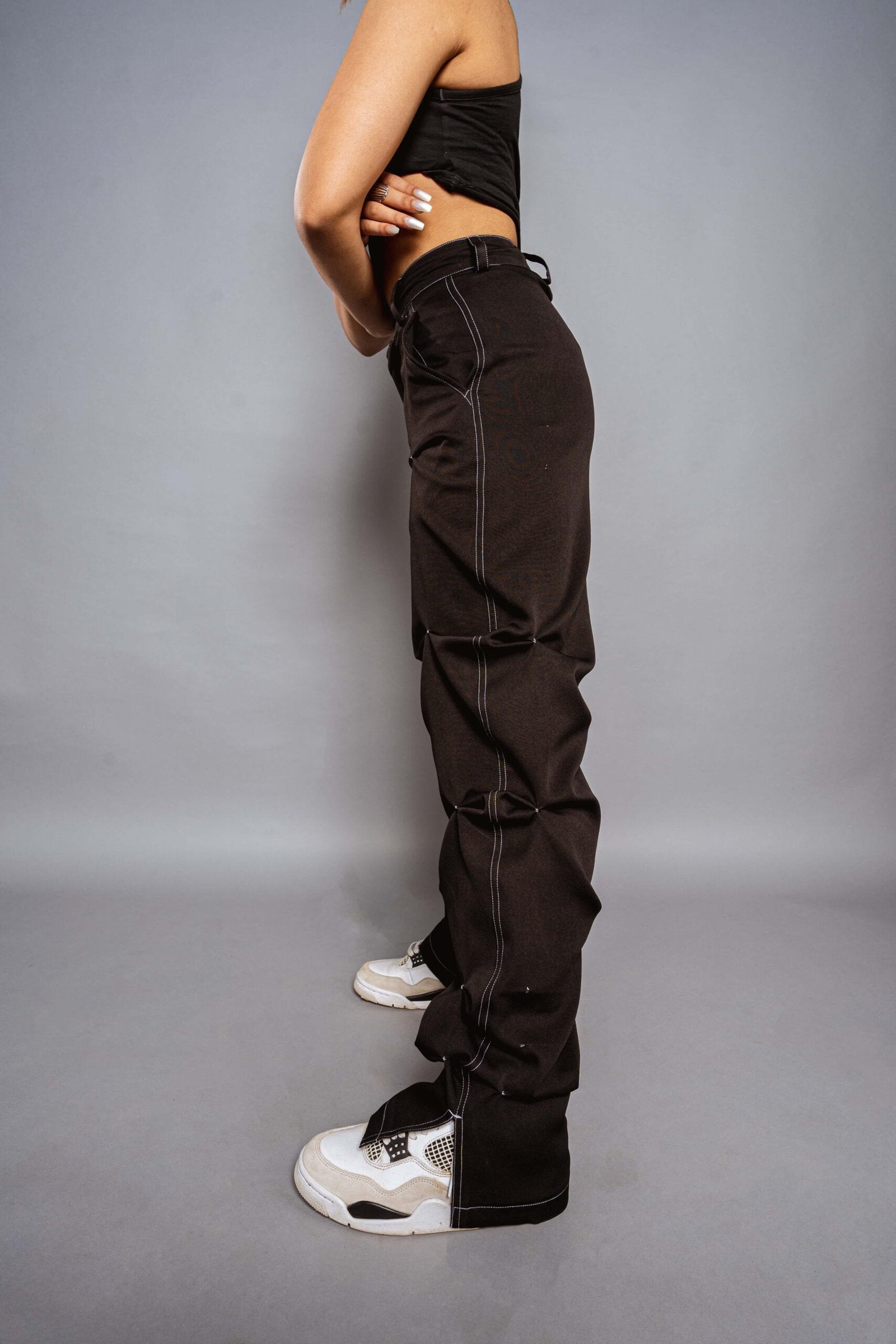 Draped Waterfall Pants