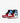 The Jordan 1 Retro High Fearless UNC Chicago (Blue and Red) edition blends University Blue and Gym Red on the upper with Black/Gold on the jewelled Wings logo, staying faithful to the original three patent leather colorways on the Air Jordan 1, available at Cop Underdog In-store and ready to ship.