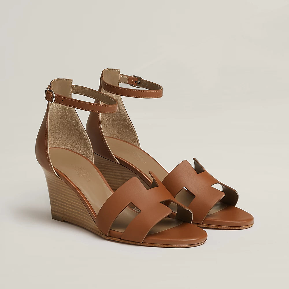 Hermes Legend Sandal (Gold )