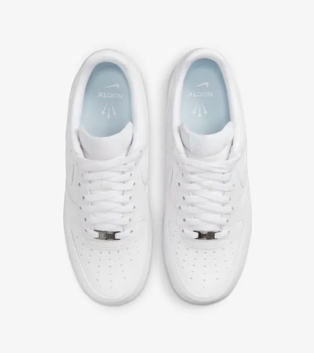 The Nike Air Force 1 Low Drake Nocta Certified Lover Boy is a collaboration with hip-hop artist Drake. The construction of this shoe is extremely understated, with white detailing, everything from the tumbled leather upper to the adjacent laces and lining, available at Cop Underdog In-store and ready to ship.