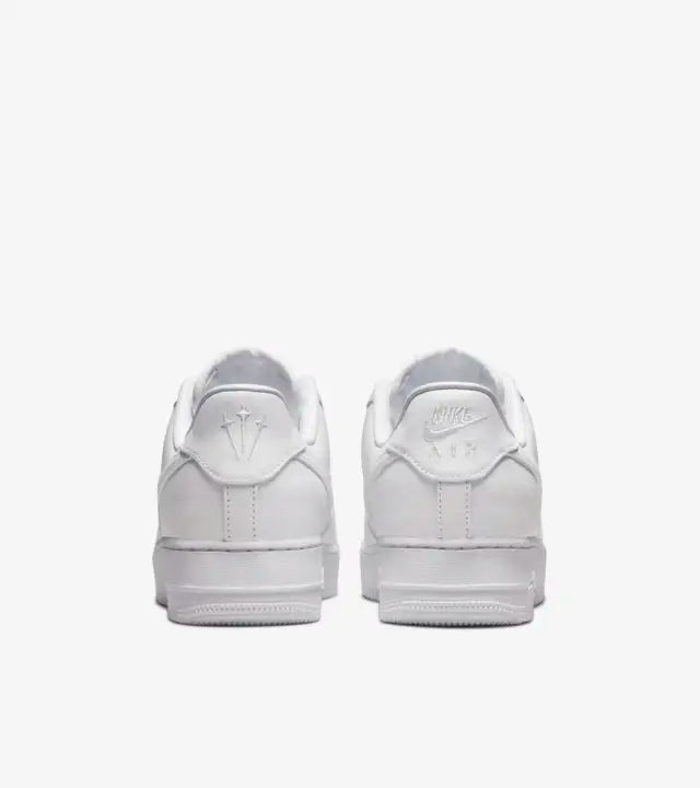 The Nike Air Force 1 Low Drake Nocta Certified Lover Boy is a collaboration with hip-hop artist Drake. The construction of this shoe is extremely understated, with white detailing, everything from the tumbled leather upper to the adjacent laces and lining, available at Cop Underdog In-store and ready to ship.