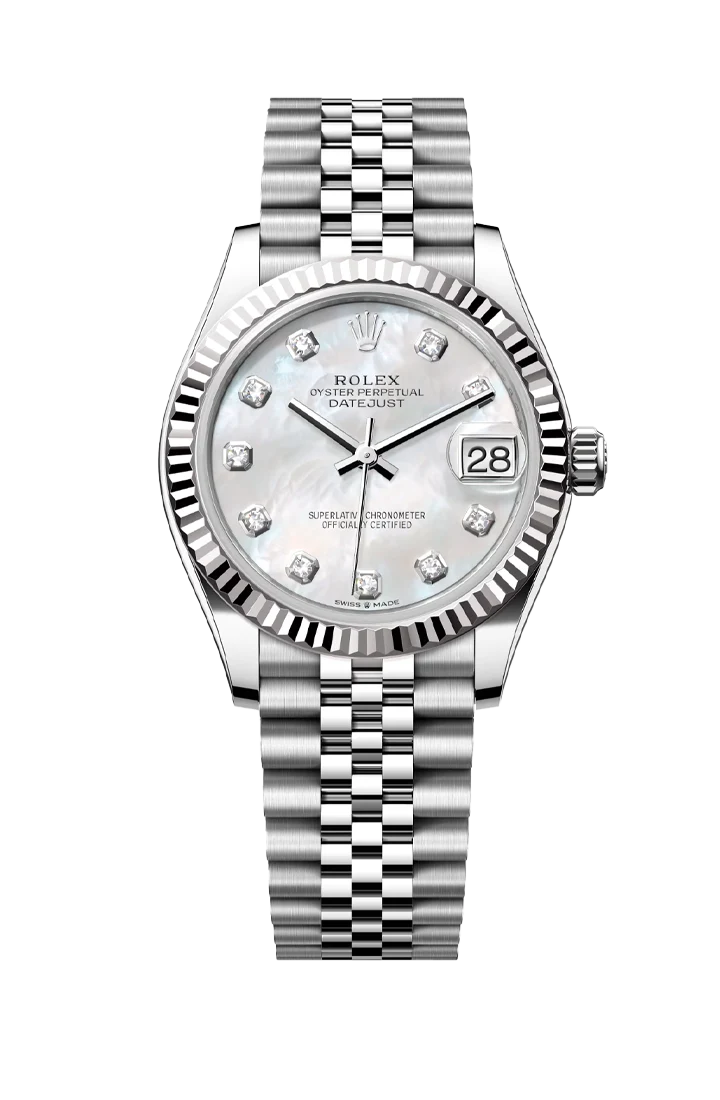 Rolex Datejust 31mm Mother of Pearl 10 Diamond Jubilee 278274