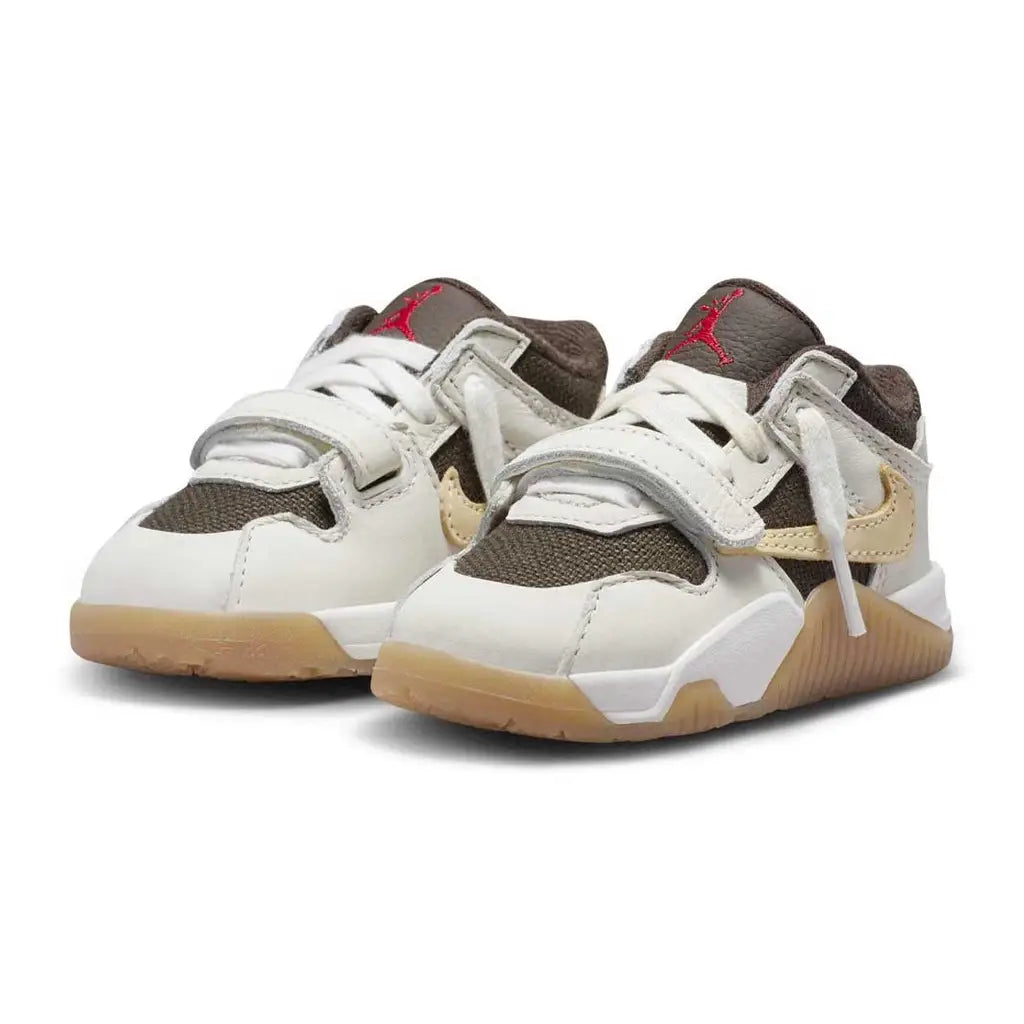 Toddler Jumpman Jack Travis Scott Sail and Dark Mocha